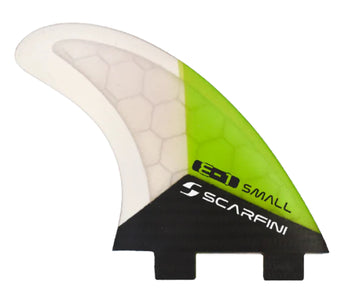 Scarfini Fins - HX E1 (FCS1) - Green - Small