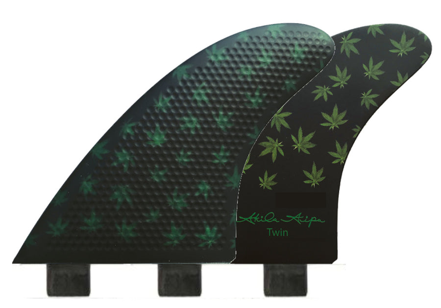 3DFins - Akila Aipa Rasta Twin Fins - (FCS 1)