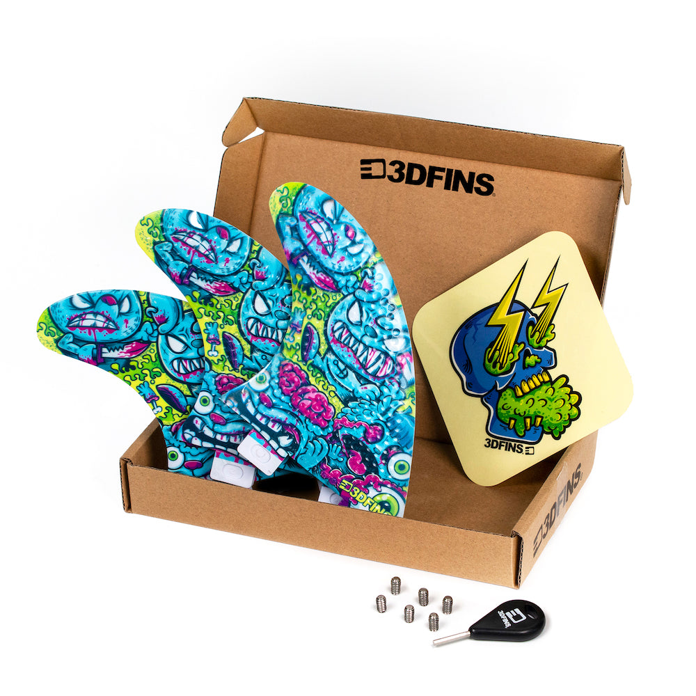 3DFins - Brain Dead (FCS 1) - X-Small