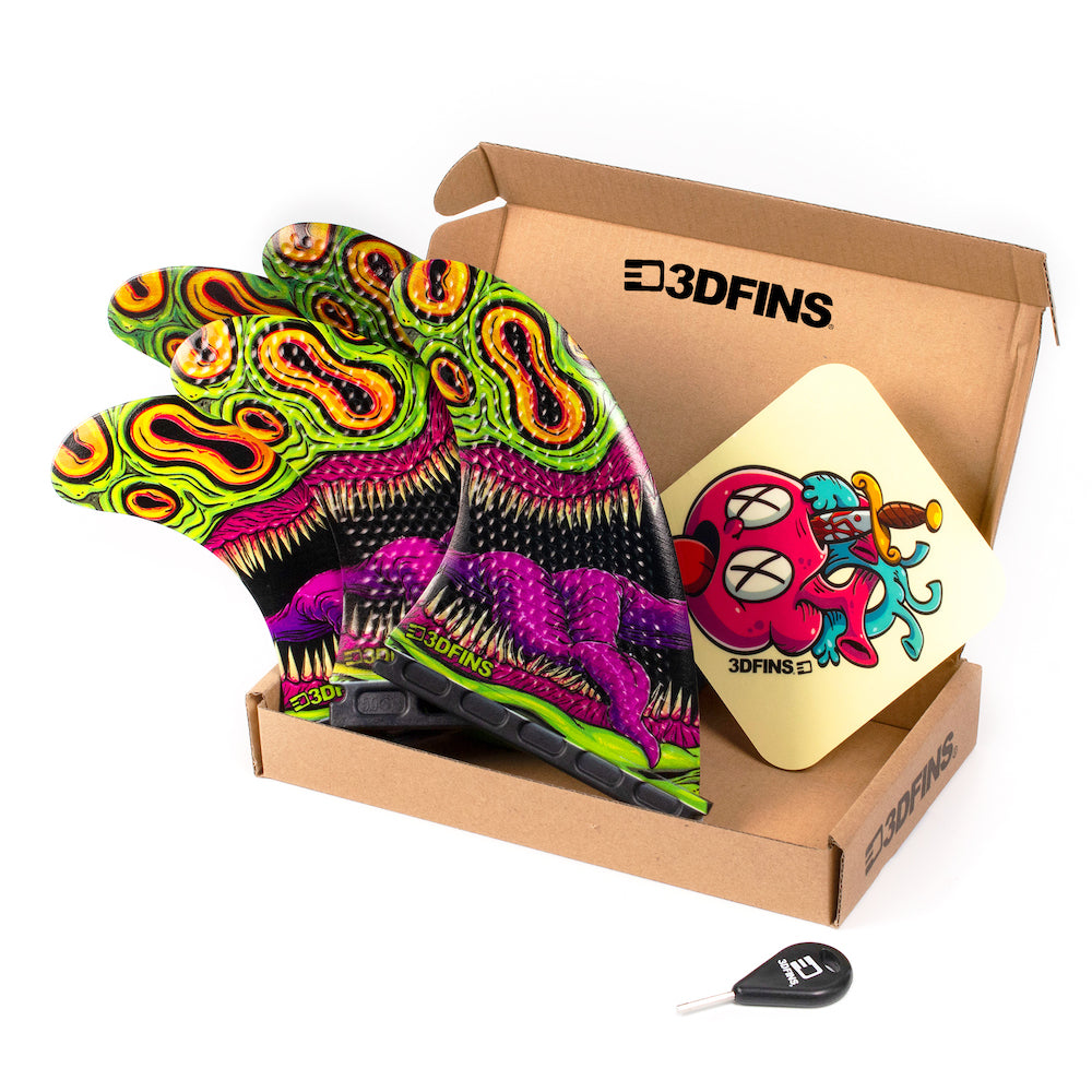 3DFins - 5 Fin Mouthy (Futures) - Medium