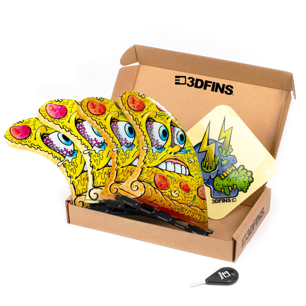 3DFins - Quad Pizza (Futures) - Medium