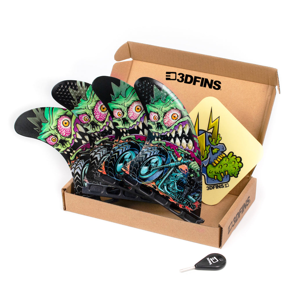 3DFins - Quad Rider (Future) - Medium