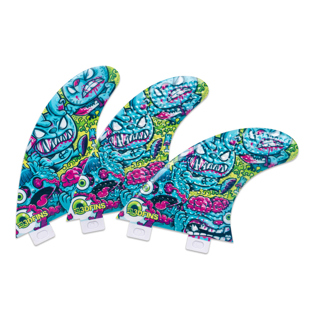3DFins - Brain Dead (FCS 1) - X-Small