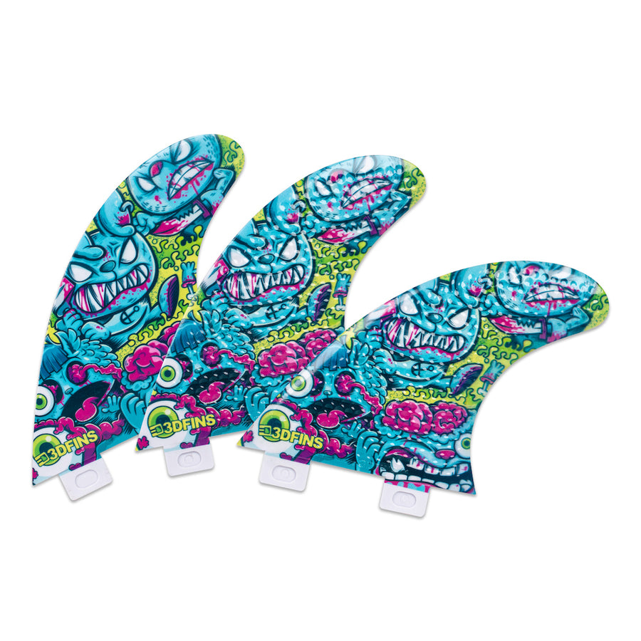 3DFins - Brain Dead (FCS 1) - X-Small