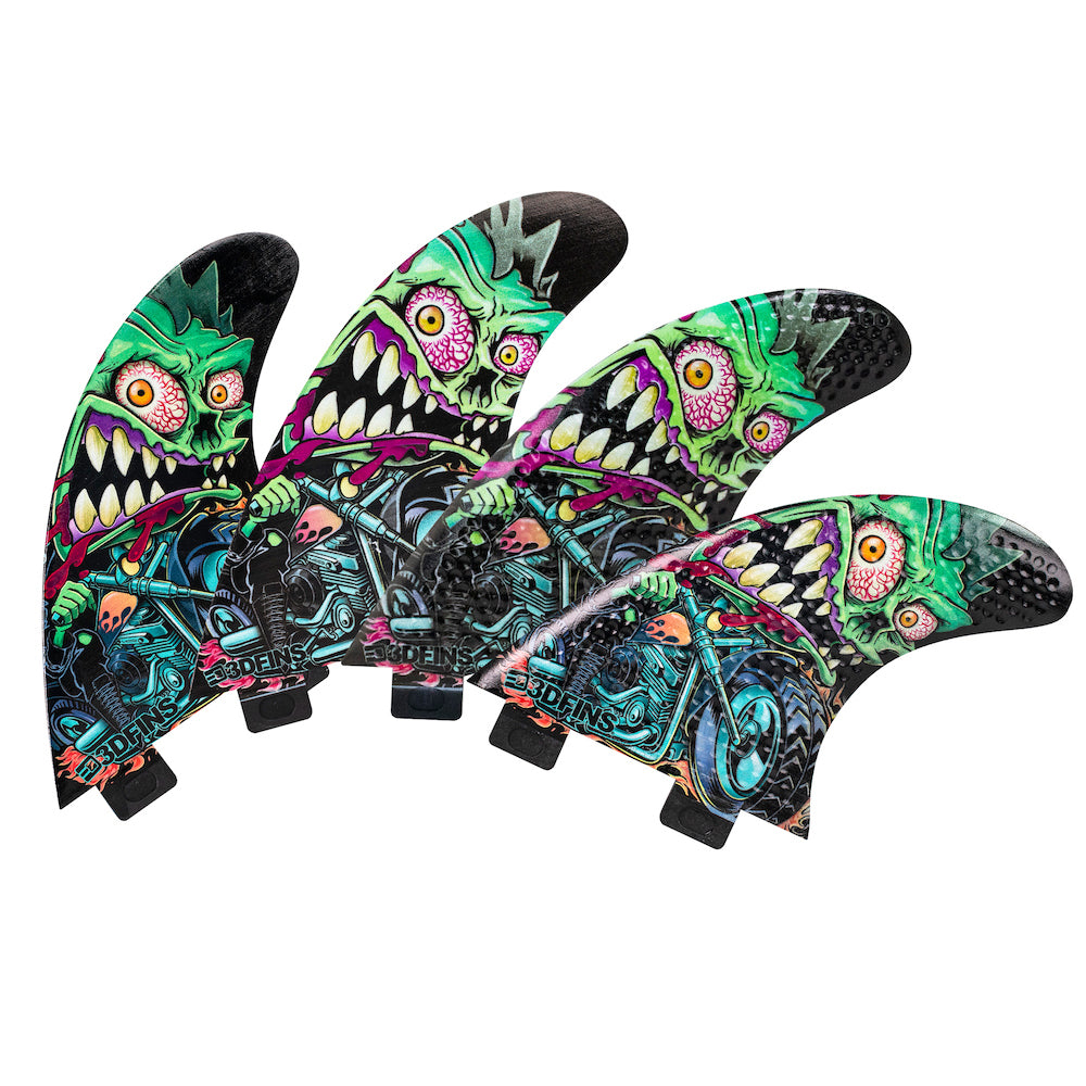 3DFins - Quad Rider (FCS 1) - Medium – Wetfins