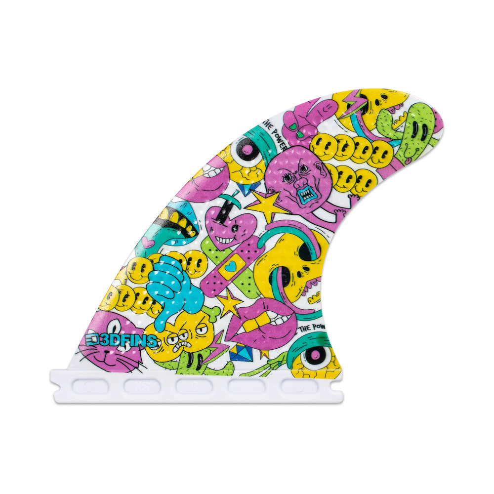 3DFins - Fruit Loops (Future) - X-Small – Wetfins