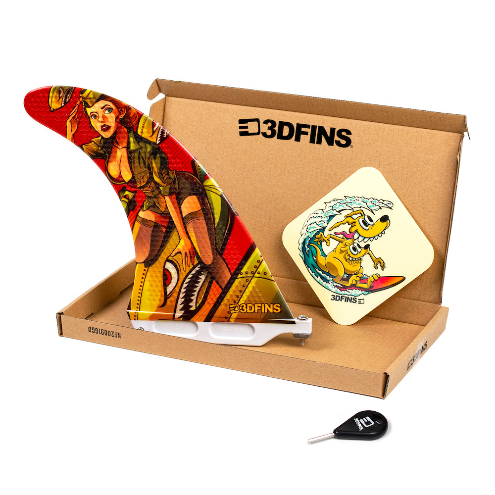 3DFins - 7" Longboard - Bombshell