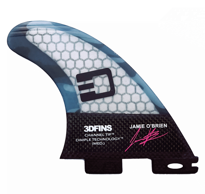 3DFins - Jamie O'Brien JOB (3DF2) - Blue Camo - Large