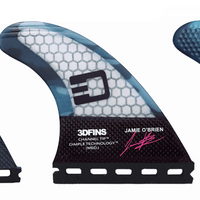 3DFins - Jamie O'Brien JOB (Futures) - Blue Camo - Large