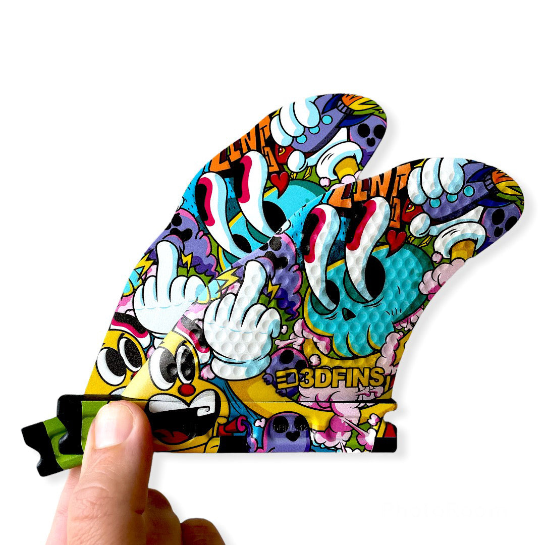 3DFins - Wild Groms (Futures) Side Fins