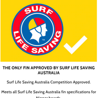 3DFins - Surf Life Saving - Nipper Fin