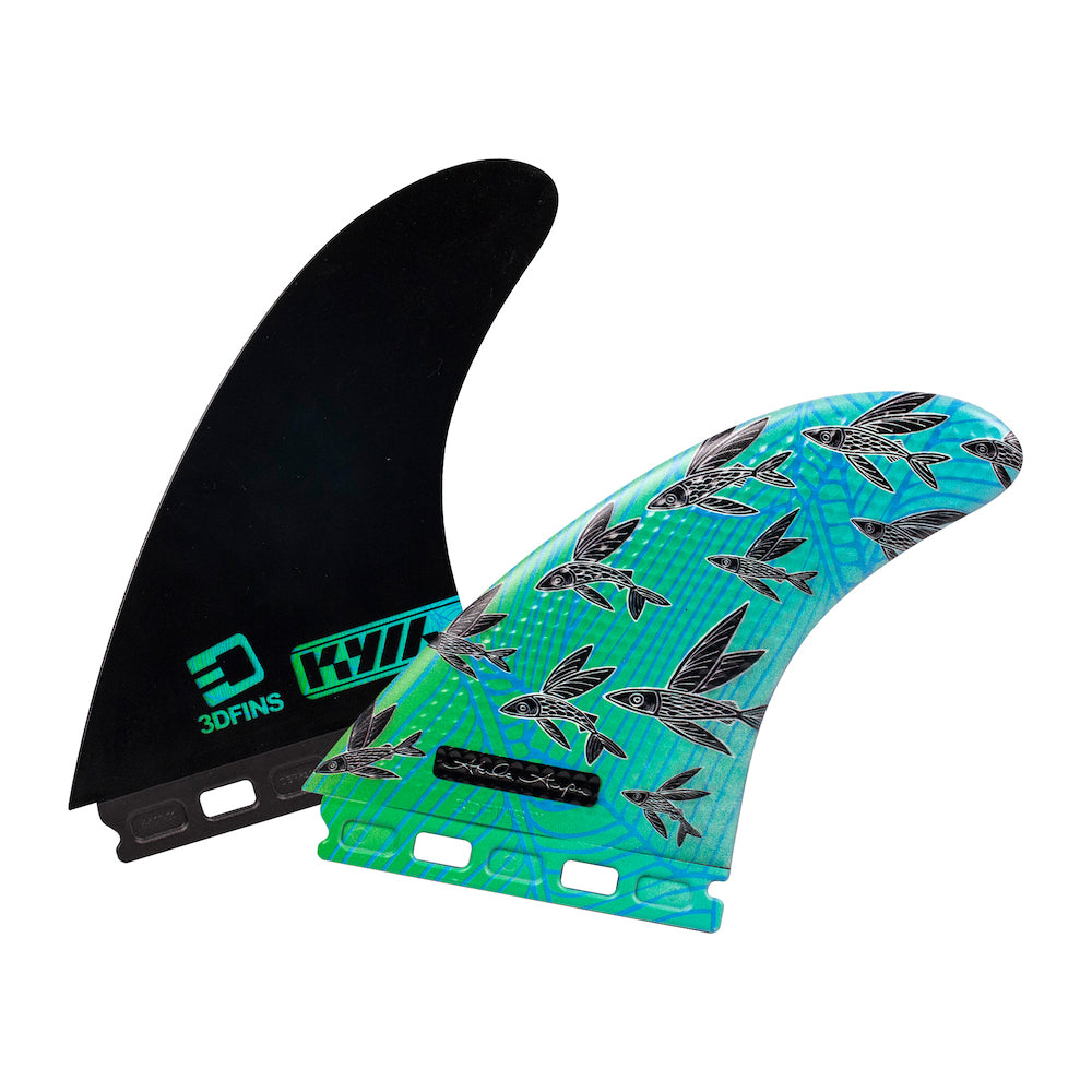 3DFins - Akila Aipa Twin Fins - (Futures) - FlyingFish