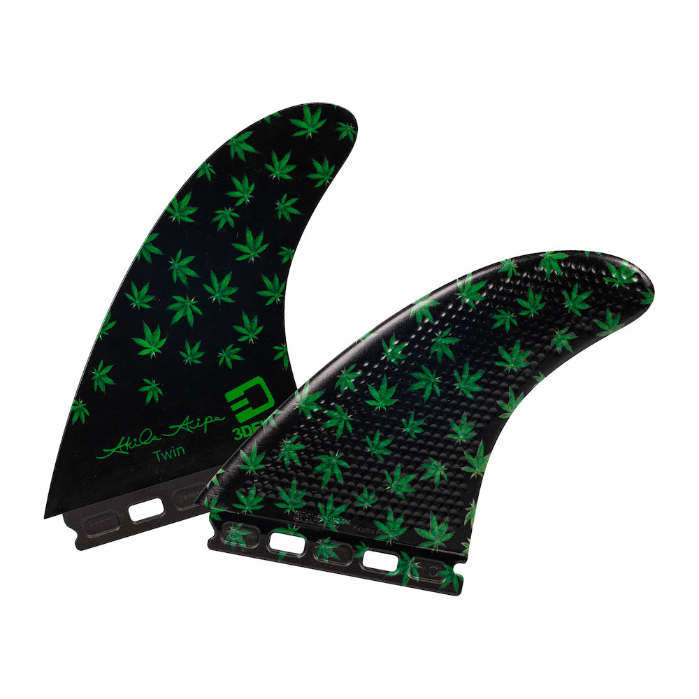 3DFins - Akila Aipa Twin Fins - (Futures) - Hemp