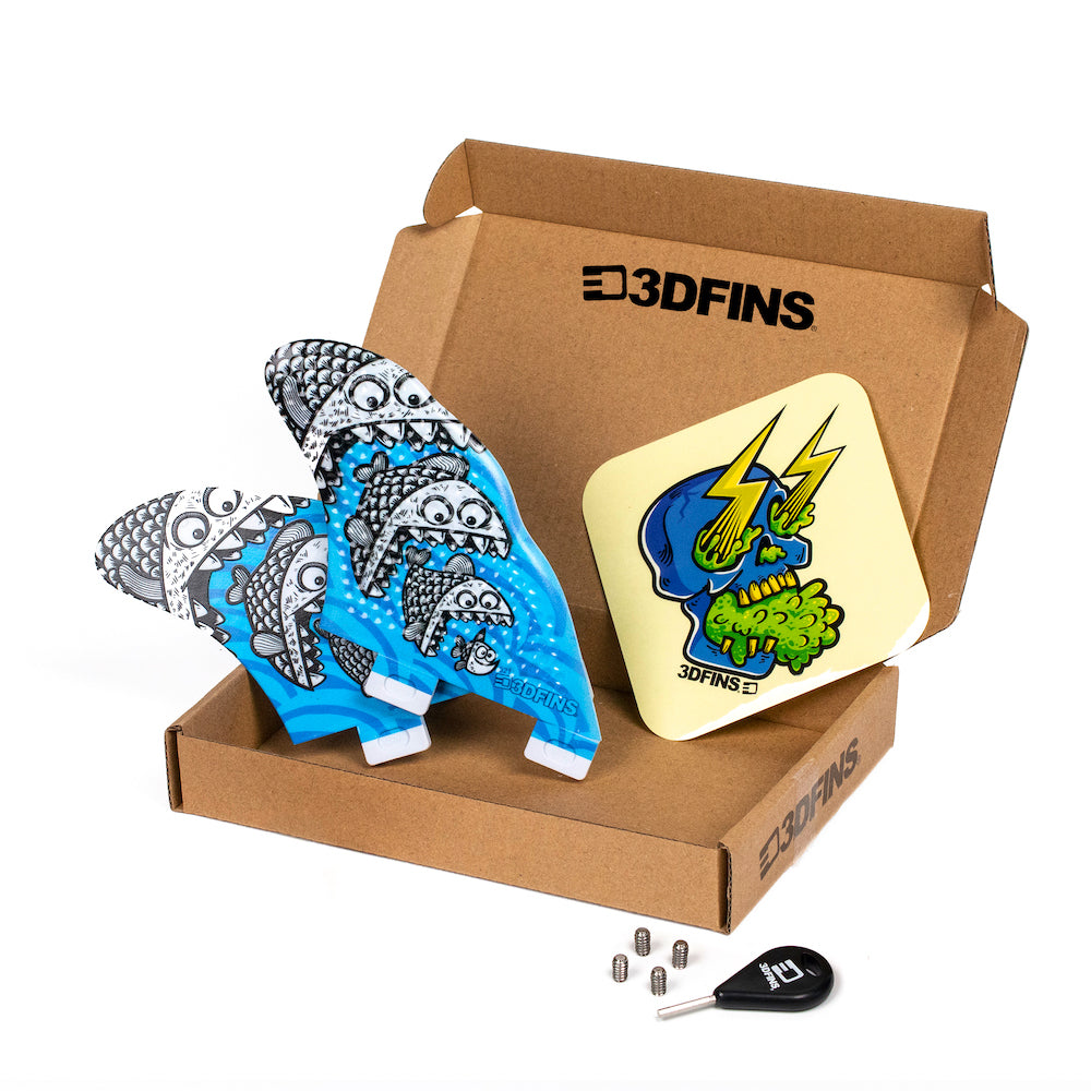 3DFins - Fish Food (FCS 1) Side Fins