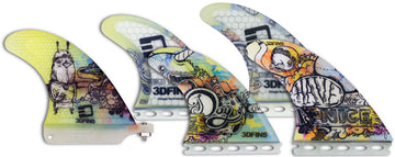 3DFins - Giorgio Gomez (Future) 5 Fin Set (2+1 and Quad)