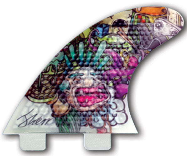 3DFins - 4.0 XDS (FCS) - Small - Slushie
