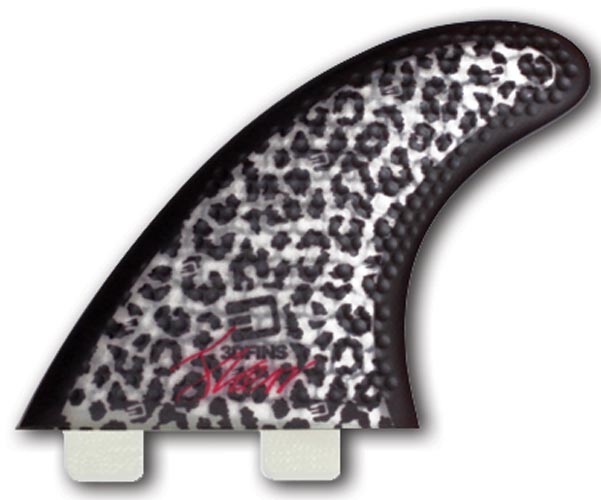 3DFins - 5.0 XDS (FCS) - Medium - Snow Leopard