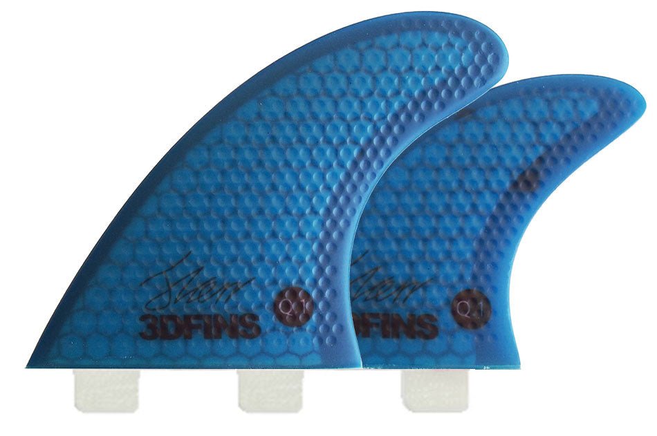 3DFins - XDS Quad (FCS) - Josh Kerr - Blue
