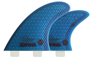 3DFins - XDS Quad (FCS) - Josh Kerr - Blue