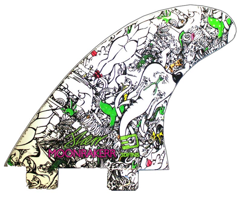 3DFins - Quad Elephant (FCS) - Josh Kerr Moonrakerr - Medium