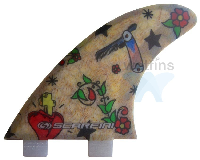 Scarfini Fins - HX Slash - (FCS) Medium