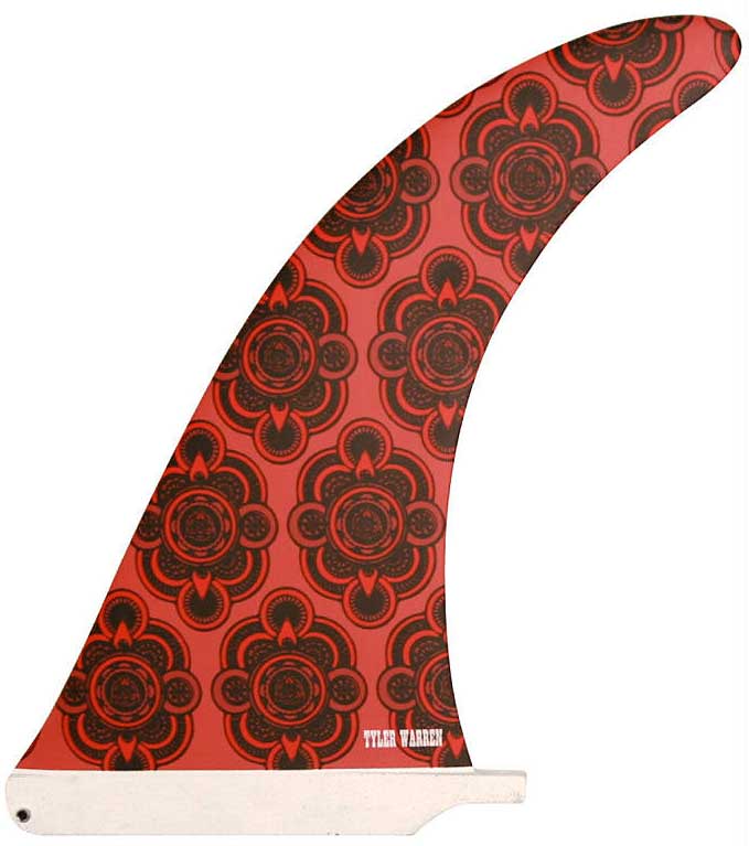 Captain Fin - 10" Tyler Warren Kaleidoscope - Red