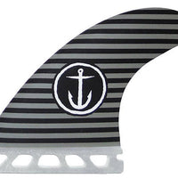 Captain Fins - Grey Stripes (Futures) - Medium