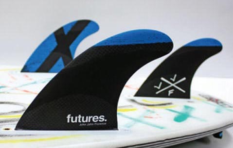 Futures Fins - John John Florence - Blue - Medium