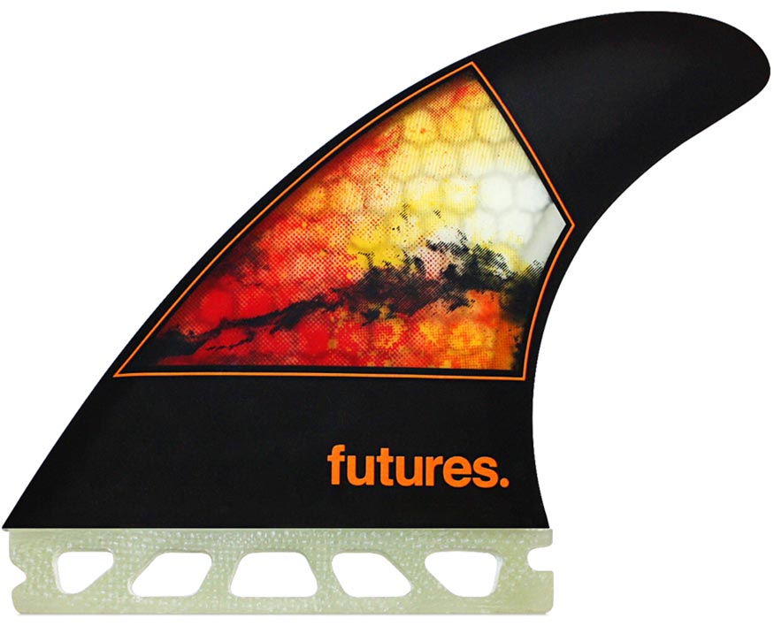 Future Fins - Jordy Smith - Orange/Black - Medium
