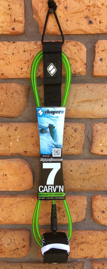 Shapers Legropes - 7ft Carv'N - Green