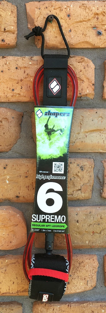 Shapers Legropes - 6ft Supremo Red