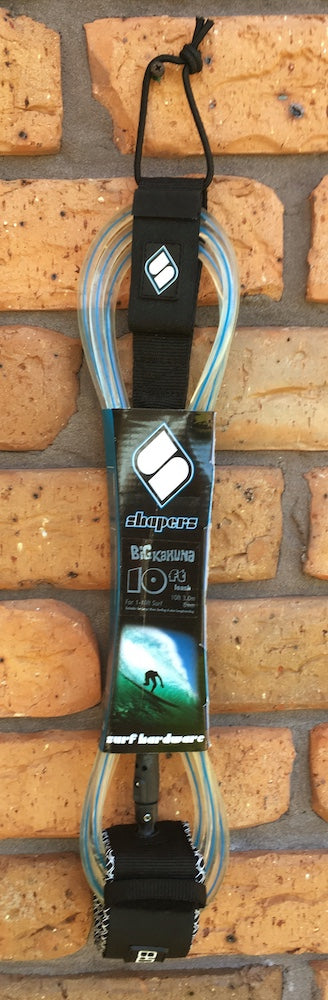 Shapers Legropes - 10ft Big Kahuna - Clear/Blue