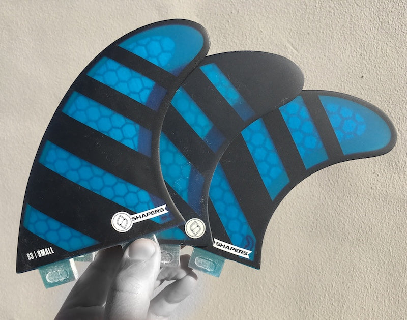 Shapers Fins - S3 (FCS) - Blue - Small