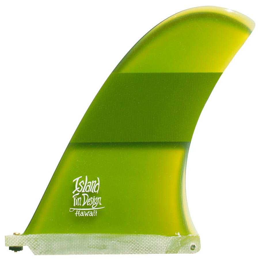 Island Fin Design - 10" H3 Freeway - Yellow