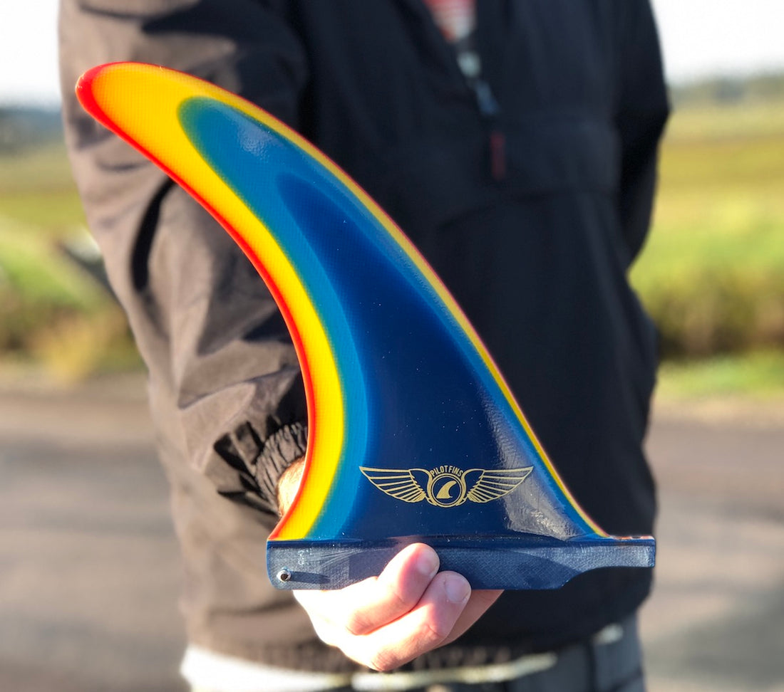 Pilot Fins - 8" Hercules - Multi Colour