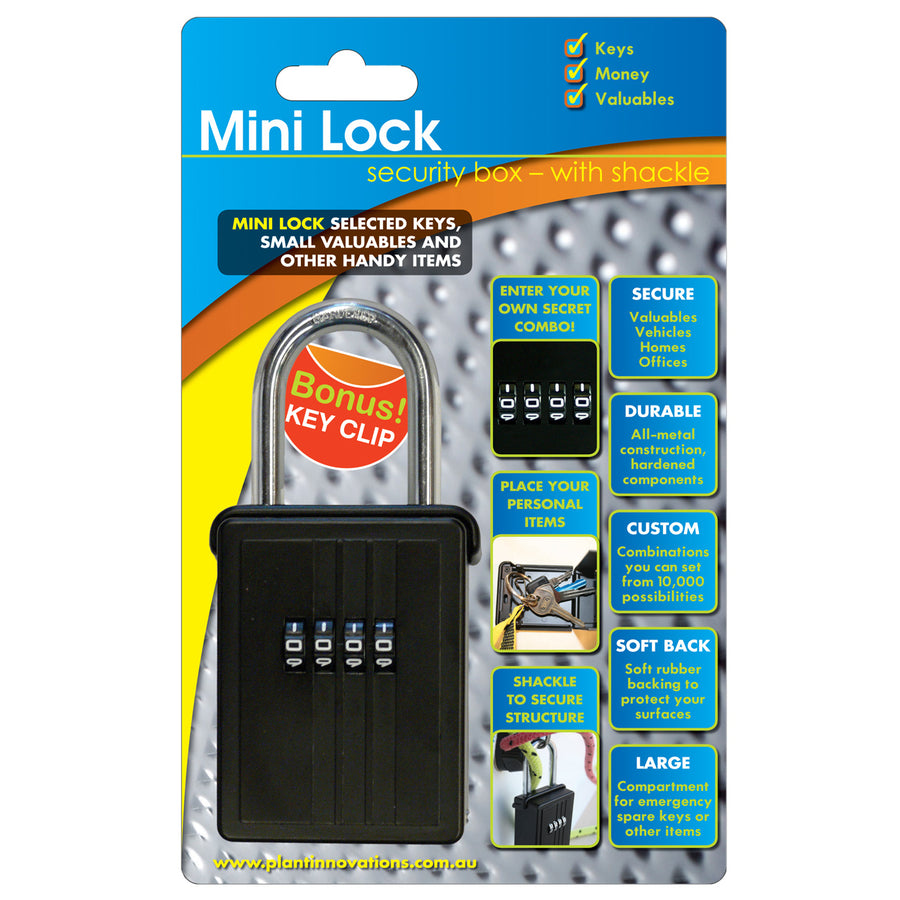 Mini Surf Lock - Security Key Safe Padlock