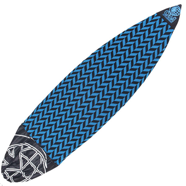 On A Mission (OAM) - 9'0" Board Sock - Blue Herringbone