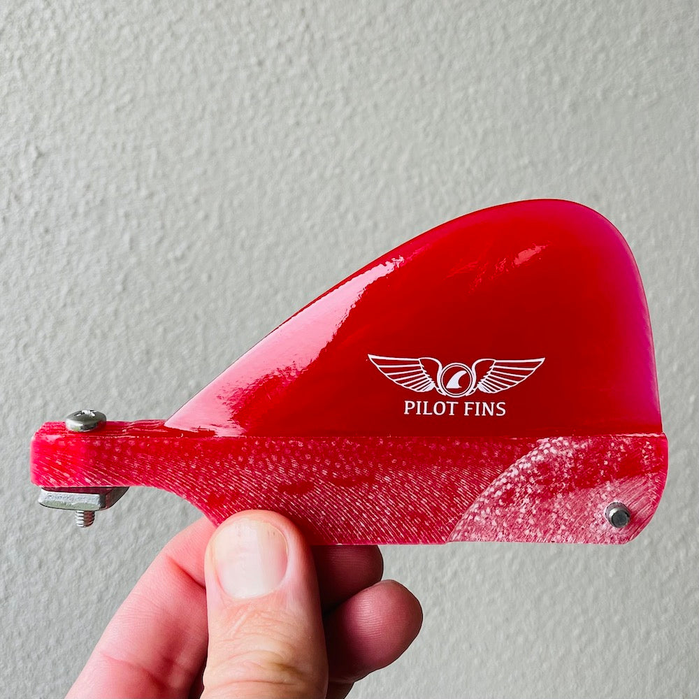 Pilot Fins - 1.875" 5Th Fin for SUP - Red