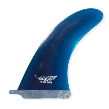 Pilot Fins - 10" Classic Longboard Fin - Blue