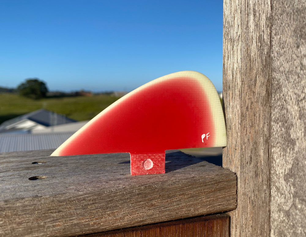 Pilot Fins - Navigator 5th Fin (FCS) - Red/Cream