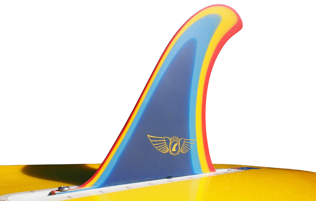 Pilot Fins - 9.5" Hercules - Multi Colour (Matte Finish)