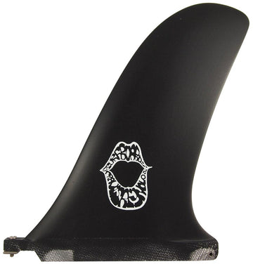 Rainbow Fins - 10" Diamond - Black