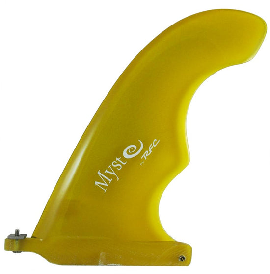 Rainbow Fins - 8" Mysto - Cutaway - Yellow – Wetfins