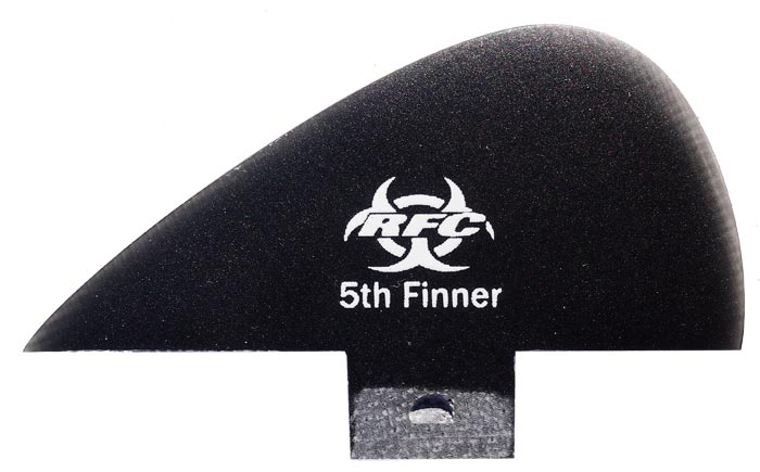 Rainbow Fins - 5Th Finner (FCS) - Small - Black