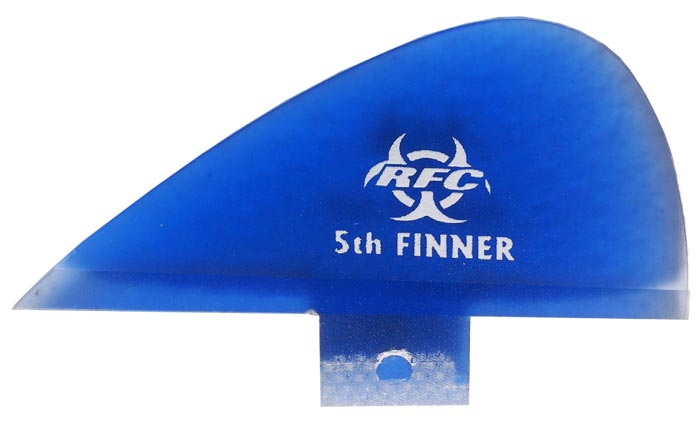 Rainbow Fins - 5Th Finner (FCS) - Small - Translucent Blue
