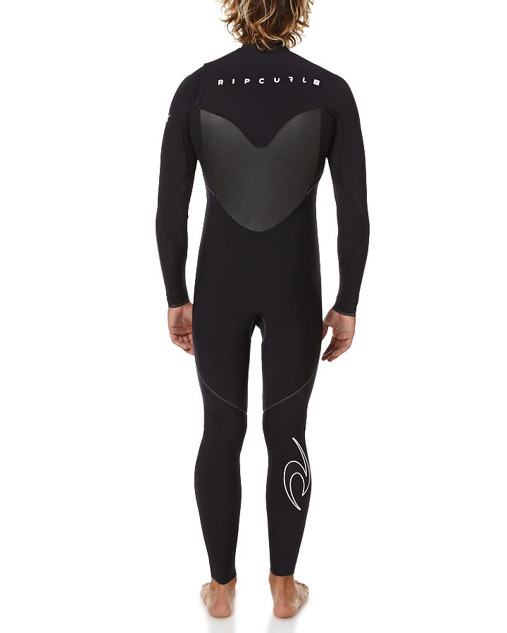 Rip Curl Wetsuit - 2016 - 3/2 Flashbomb Steamer GB (Chest Zipper) - Black