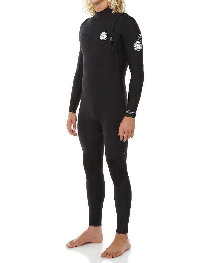 Rip Curl Wetsuit - 2016 - 3/2 Flashbomb Steamer GB (Zipperless) - Black