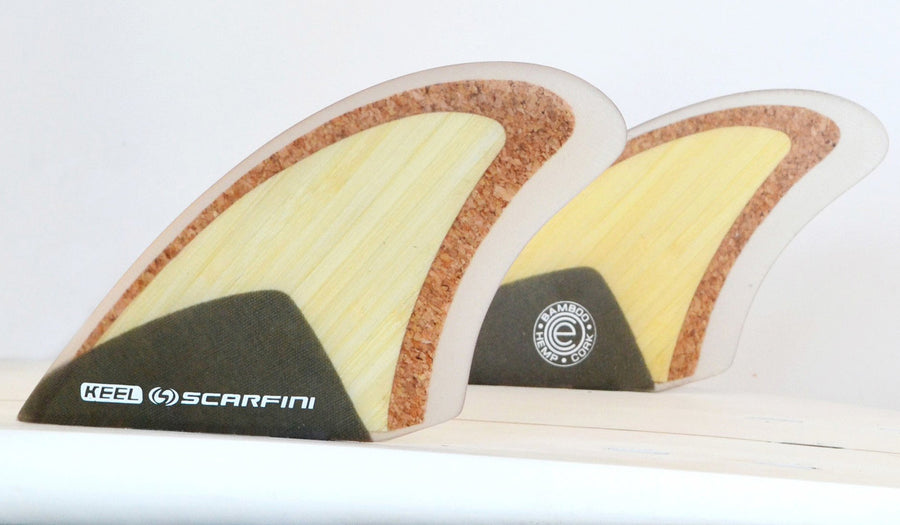 Scarfini Fins - HX Bamboo Keel Fins - (FCS)
