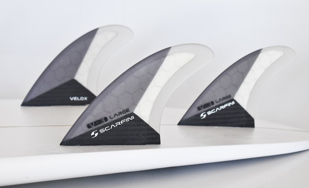 Scarfini Fins - V3 (FCS) - Grey - Large