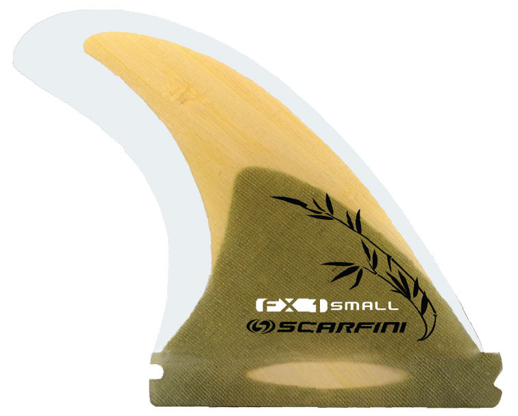 Scarfini Fins - FX1 Bamboo - (Futures) Small